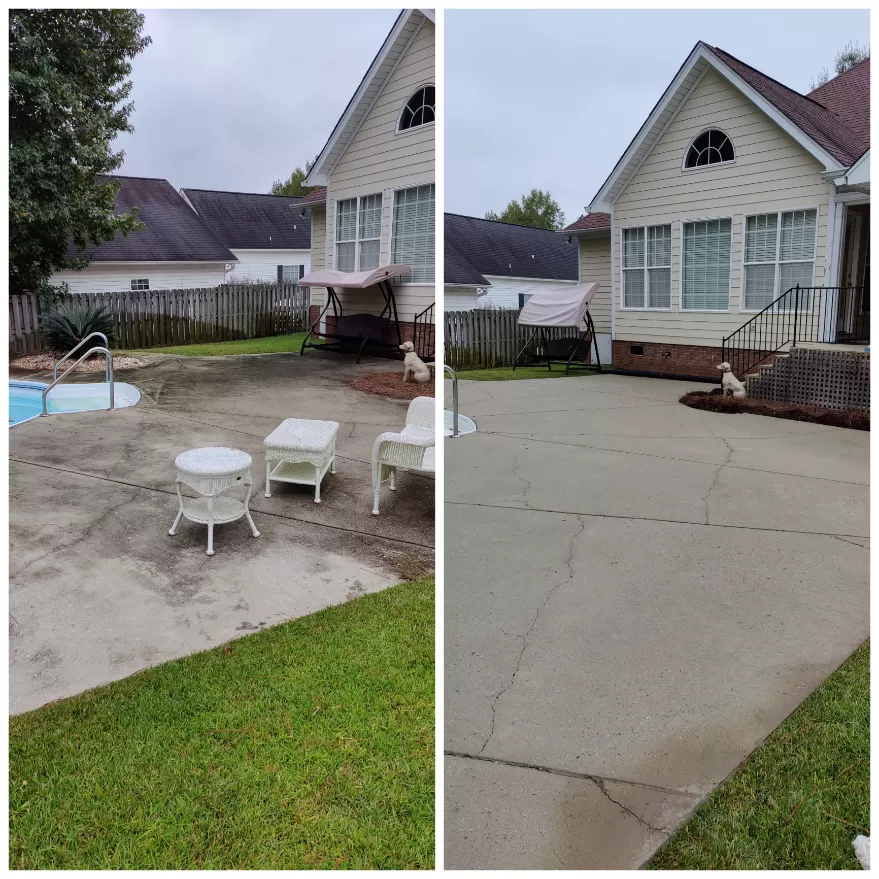 Pool Deck Cleaning in Camden, SC
